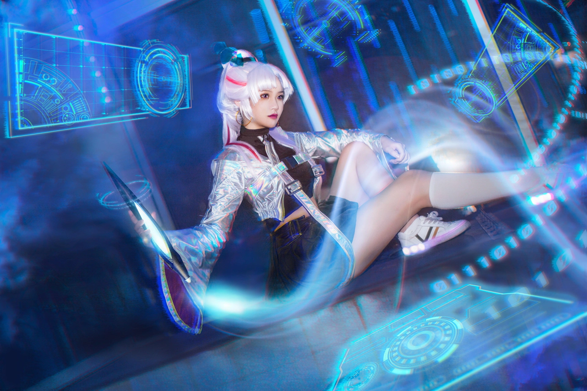 夏柠柠 - NO.62 王者荣耀COS正片COS东方镜上官婉儿天狼绘梦者 1