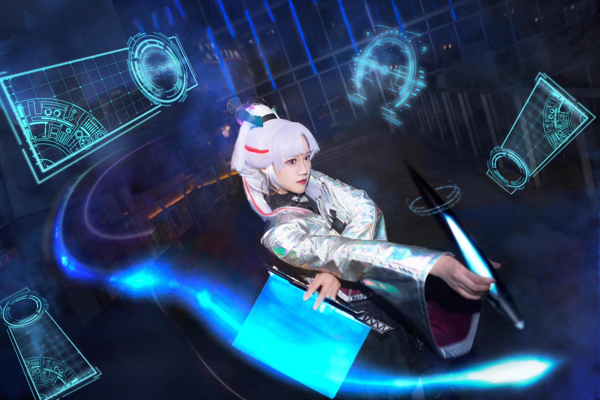 夏柠柠 - NO.62 王者荣耀COS正片COS东方镜上官婉儿天狼绘梦者 2