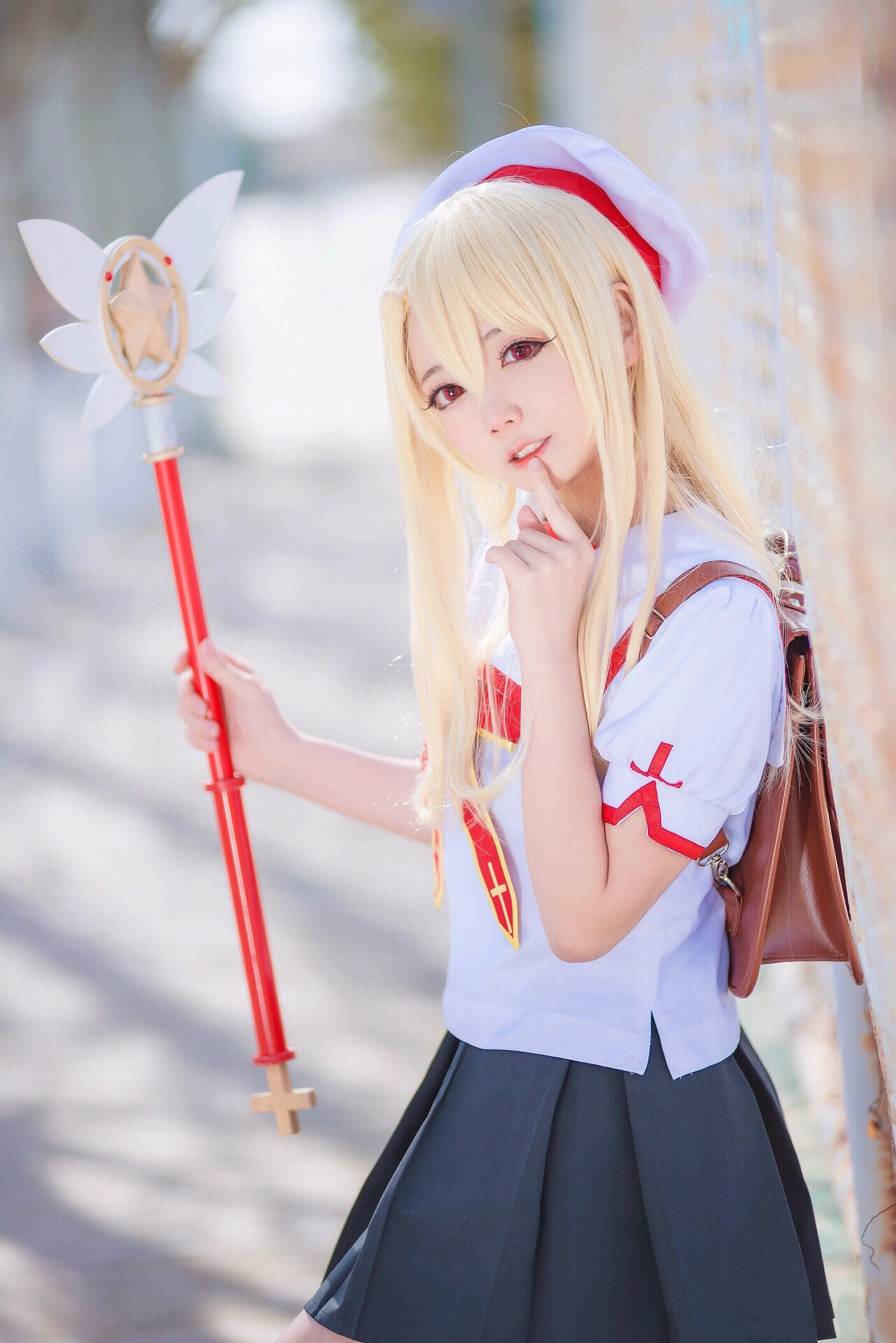 楚楚子w - NO.48 COS-魔法少女伊莉雅COS伊莉雅cos正片 1